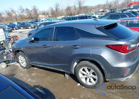 2016 Lexus Rx 350 z USA, uszkodzony, nr VIN 2T2BZMCAXGC010797